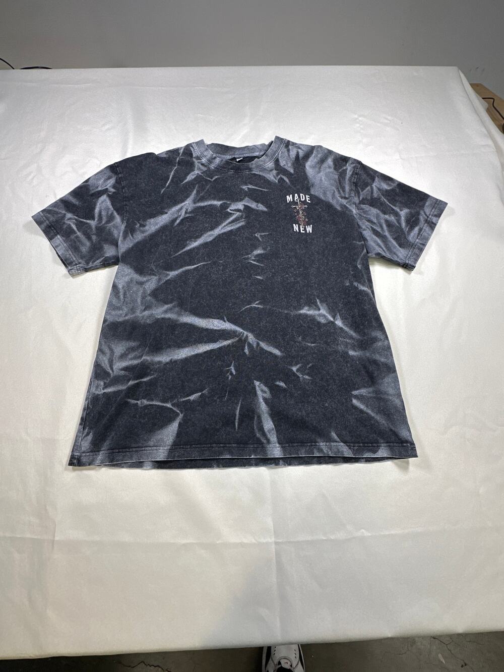Christian One Of A Kind T Shirt Custom Size Lg ISA 53:5 Saved By Grace